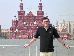 Stephen Barlow in Moscow